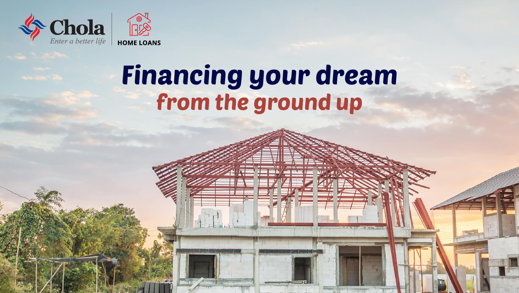 Are there home loans for buying plots or land?