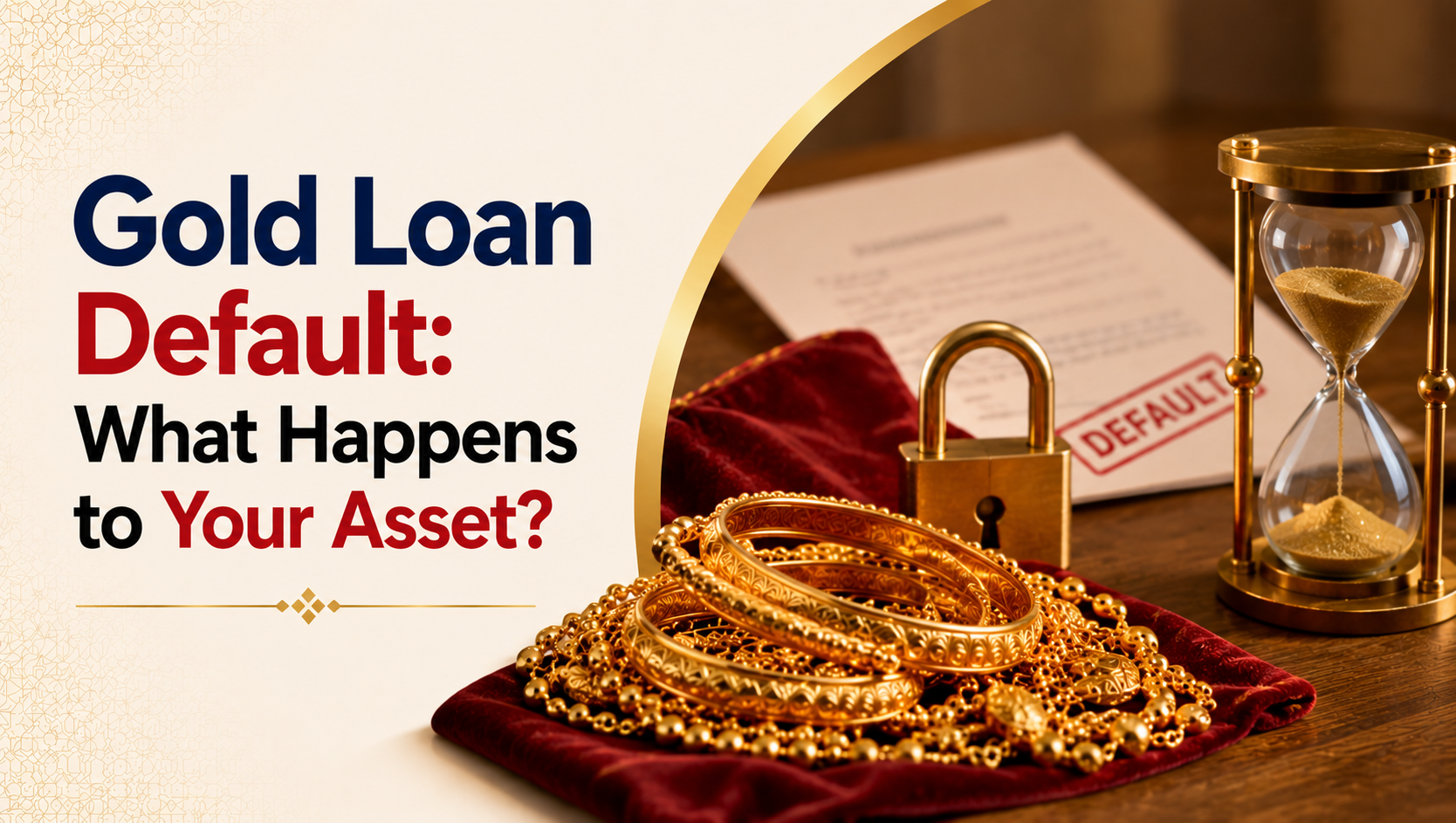 What Happens to My Gold If I Can’t Repay the Loan on Time?